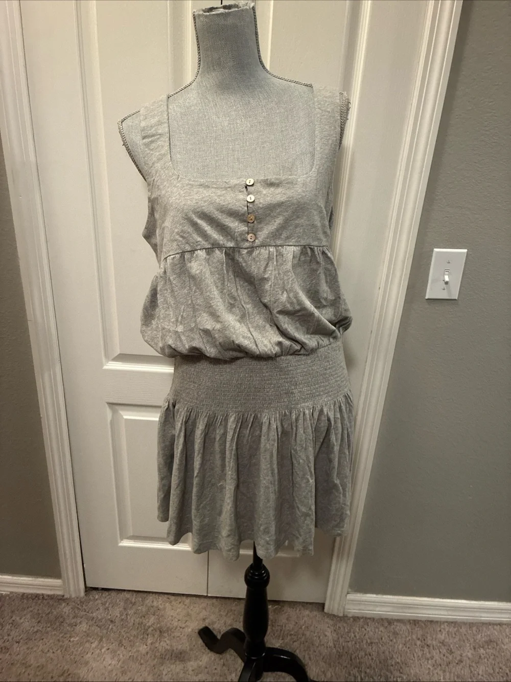 Free people ladies Hally cotton jersey dress size XL